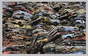Гигантские свалки мира: автомобильные отходы в крупных масштабах, утилизация, #утилизация